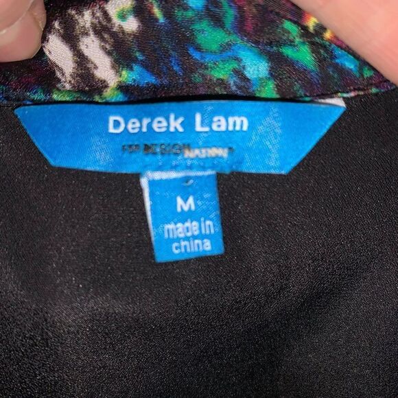 Derek Lam for Design Nation multi colored button down M shirt - Picture 3 of 3